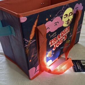 Trader Joe’s Foldable Collapsible Shopping Bag Tote 6 Gallons